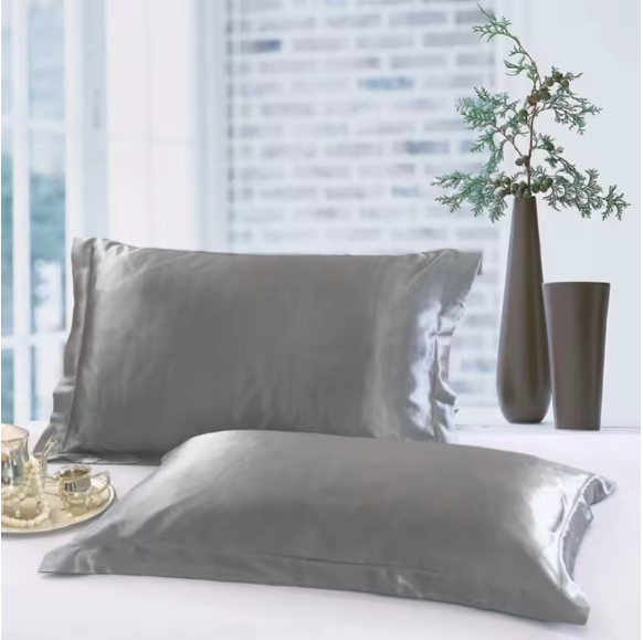 Pillowcase Silk Pillow Cover Silky Satin Beauty Pillow Case